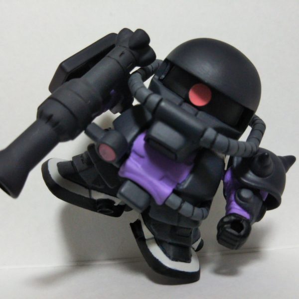 SD ザクⅡ高機動型 黒い三連星仕様