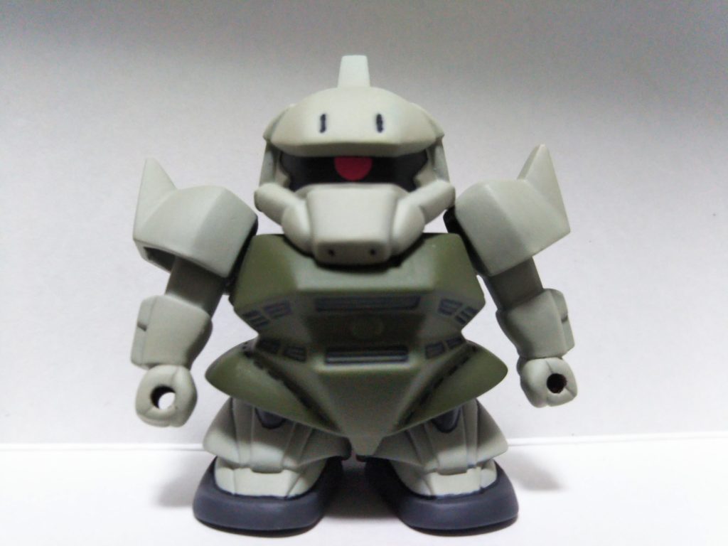 これはあまり改造せず作りました。
いじったのは肩側面にプラ板でフタをしたくらい。