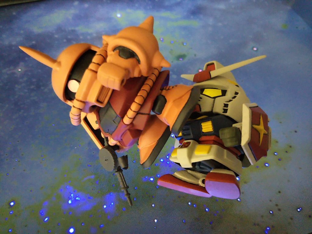 SD シャア専用ザクⅡ　–4枚目/制作者：ムシキャノン