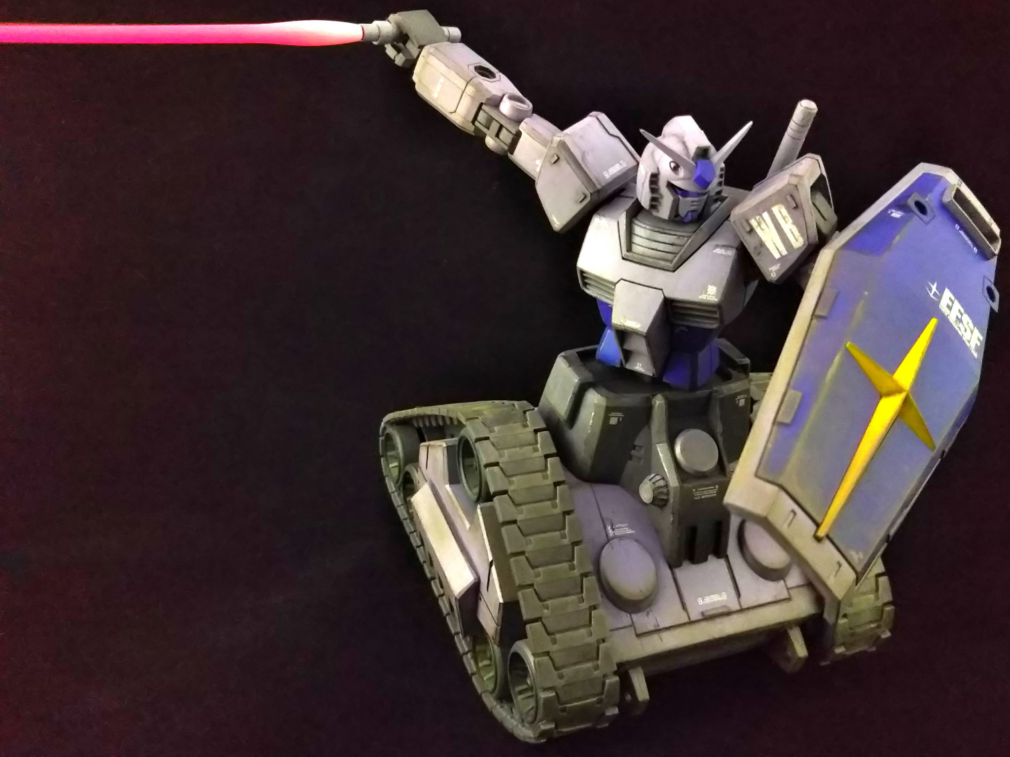 Gundam Tank パンツァーフォー 永遠の蒼さんのガンプラ作品 Gunsta ガンスタ