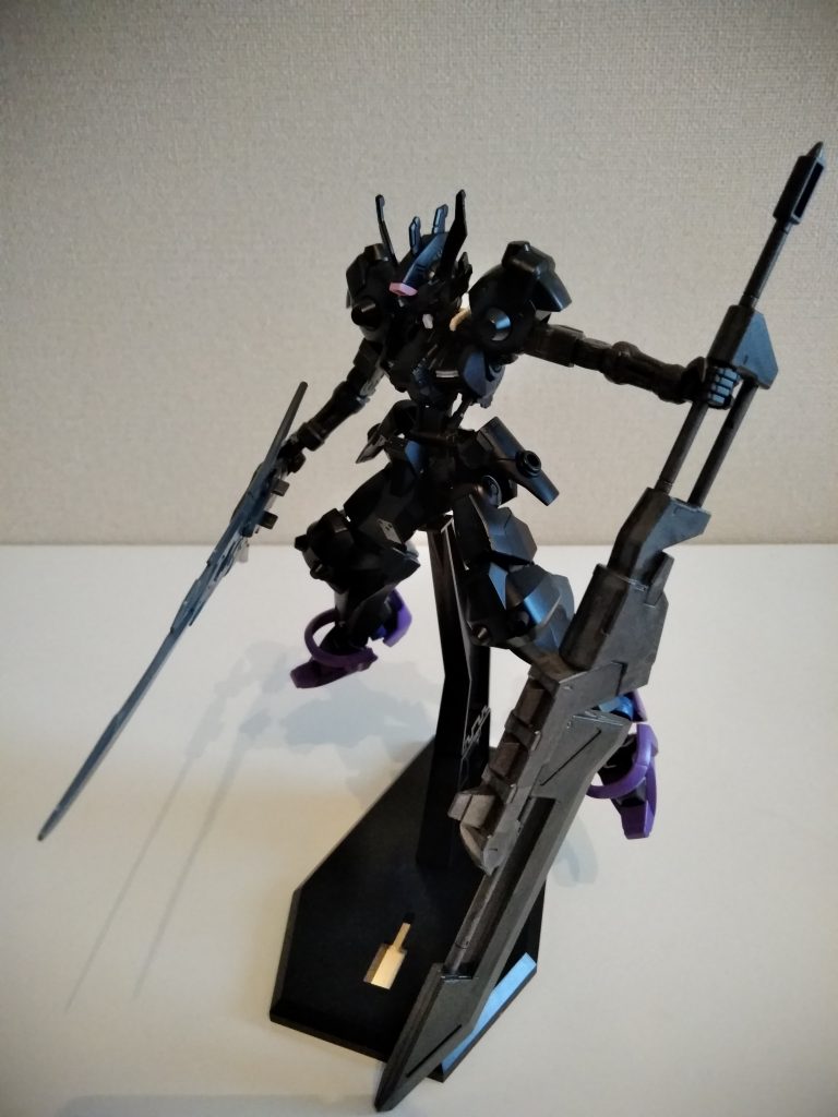 羽なし。これはこれで黒騎士っぽいですかね。