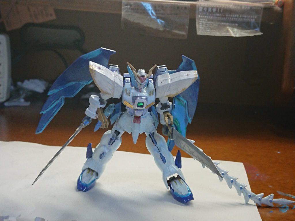 今で攻撃してそうな感じで勢いをつけて見ました。