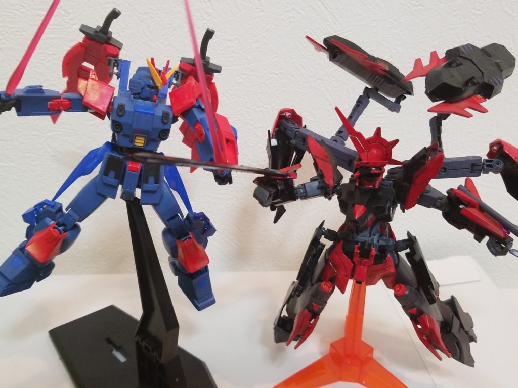 サクヤ「黒いキマリス、今度こそ討ち取る!」
そう言いサクヤはビールサーベルを抜き、かつてGPDで名を馳せた鬼神に勝負を挑むのだった