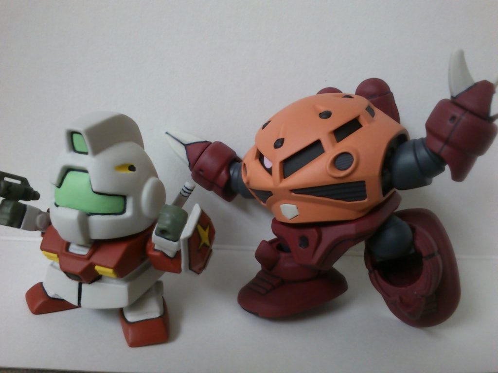 SD シャア専用ズゴック–4枚目/制作者：ムシキャノン