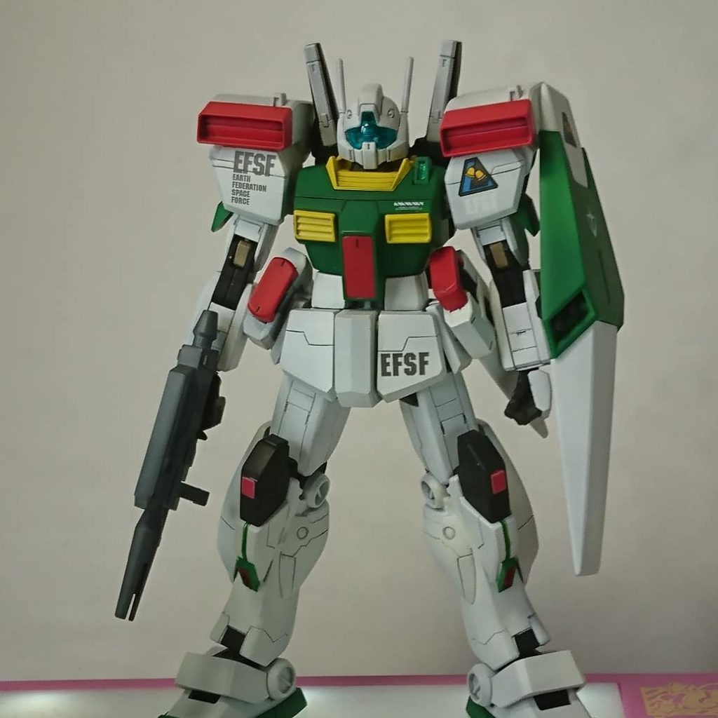 ジムⅢ、ユニコーンバージョン–2枚目/制作者:@yamatoaoi1018