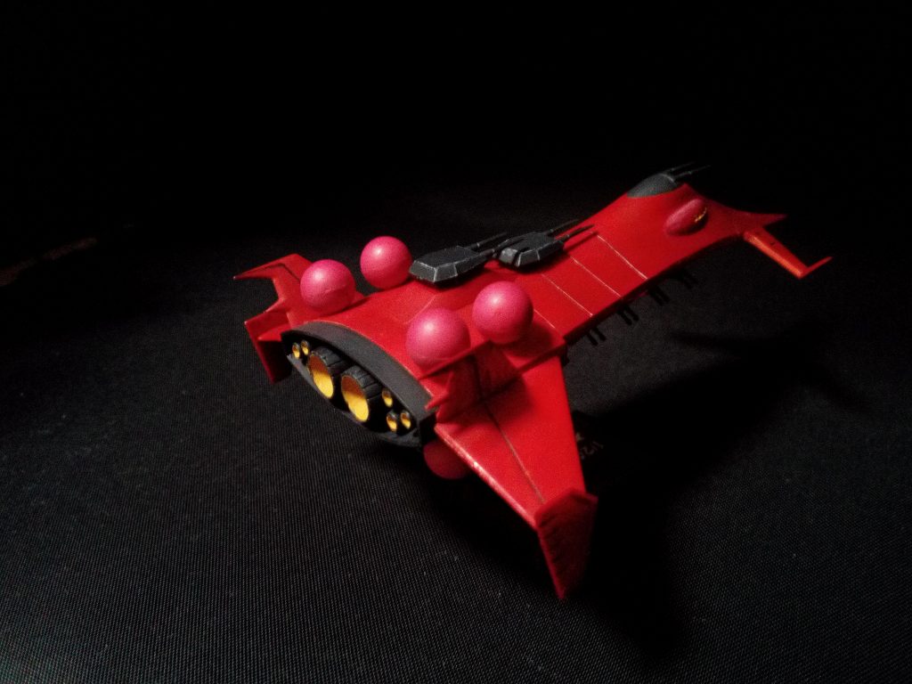 ジオン公国 大型戦闘艦 グワジン–3枚目/制作者：ニコニコプンプン