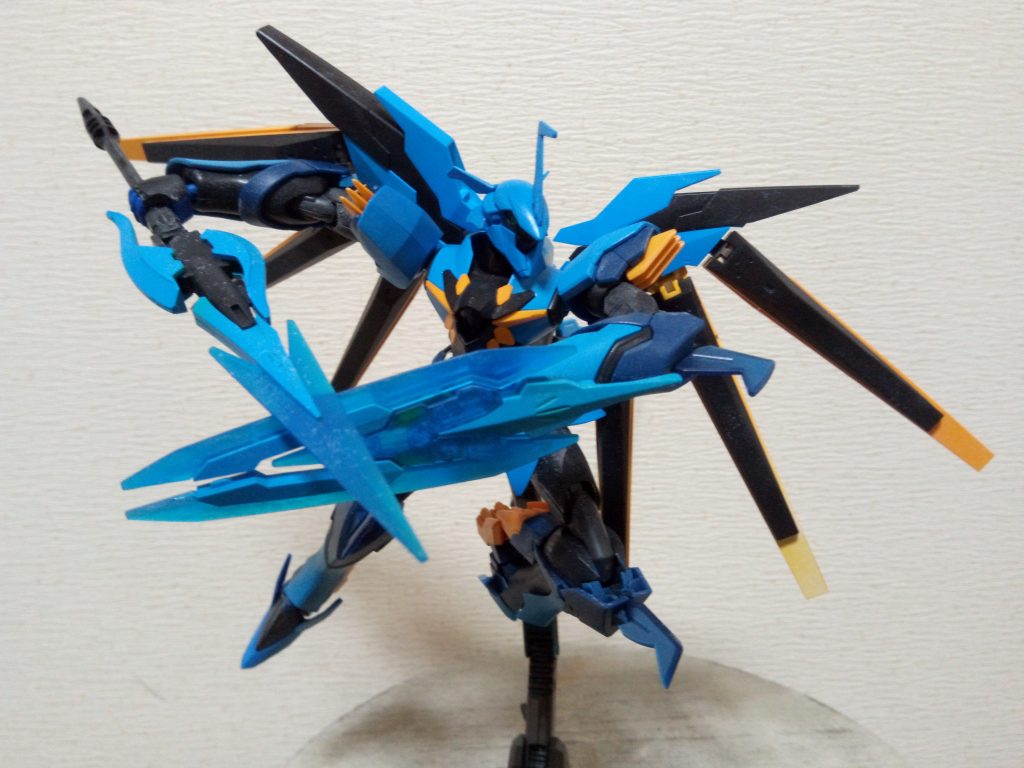 メインがランスとシールド、シアクアンタの武器を改造と取り付けたものとなっている。