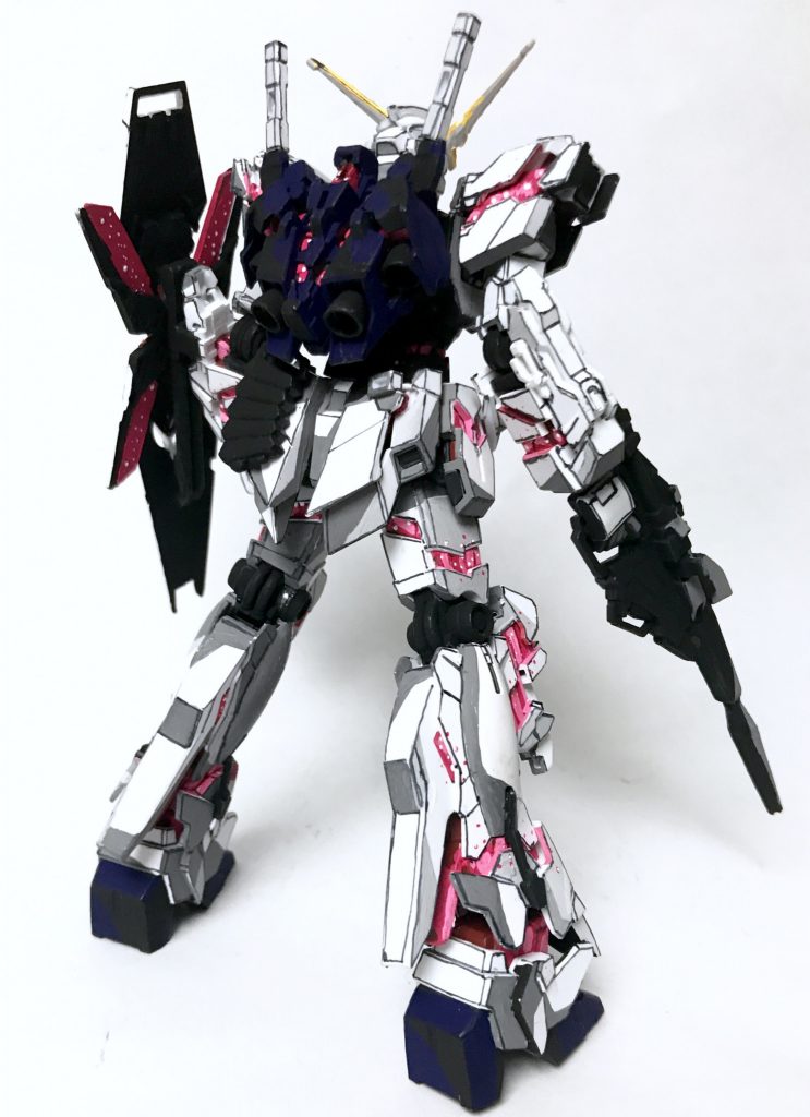 1/144 RX-0 ユニコーンガンダム デストロイモード イラスト風–5枚目/制作者：@j_gunaka