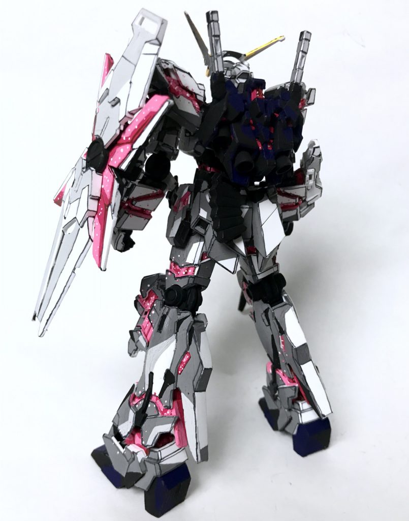 1/144 RX-0 ユニコーンガンダム デストロイモード イラスト風–2枚目/制作者：@j_gunaka
