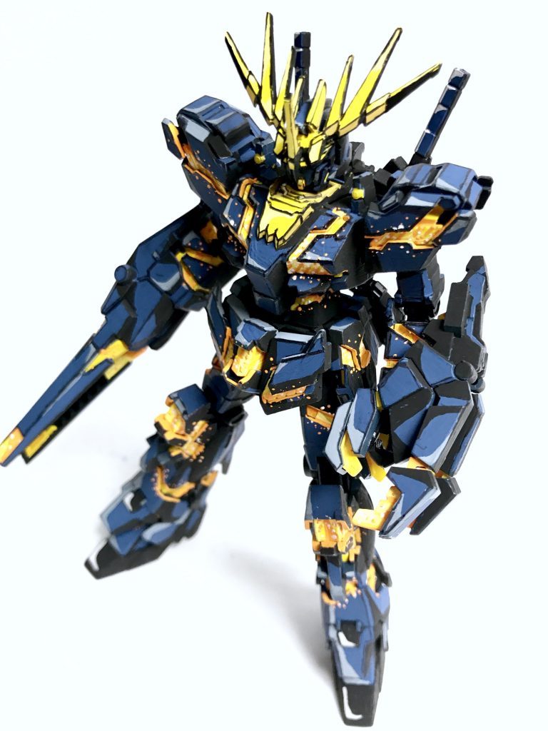 1/144 ユニコーンガンダム2号機 バンシィ アニメイラスト風–4枚目/制作者：@j_gunaka