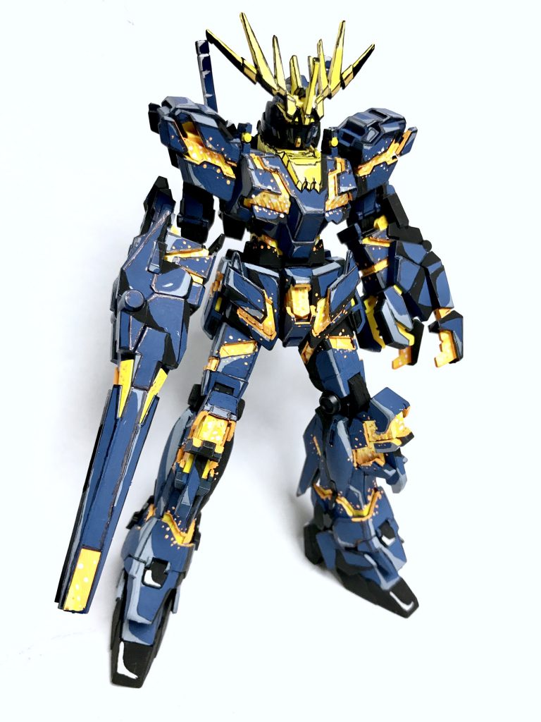 1/144 ユニコーンガンダム2号機 バンシィ アニメイラスト風–3枚目/制作者：@j_gunaka