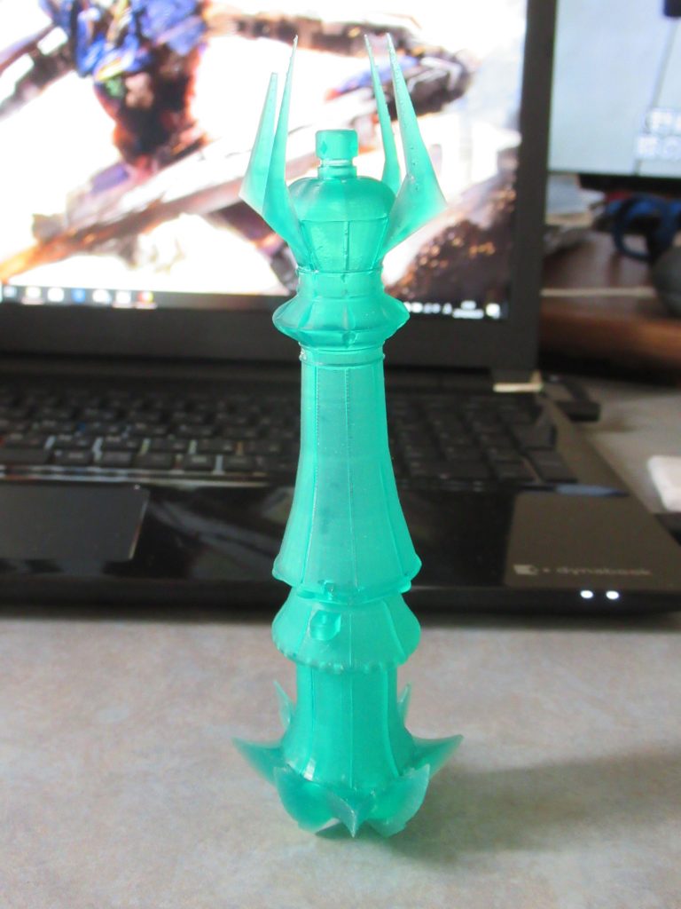 プリンティング直後のガンランス