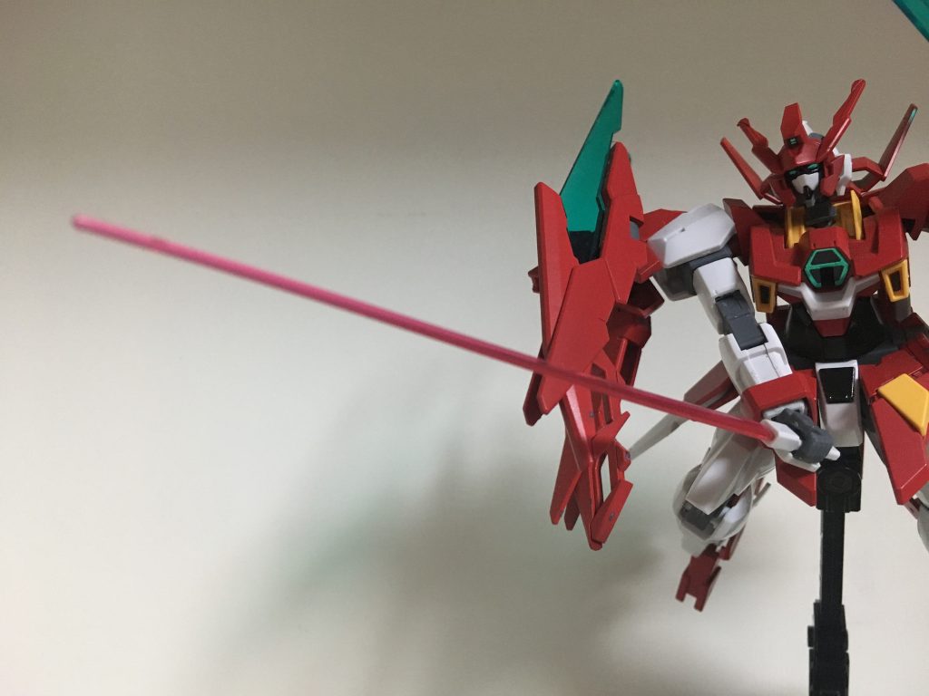 ビームサーベル。腰に収納されている近接用兵器。