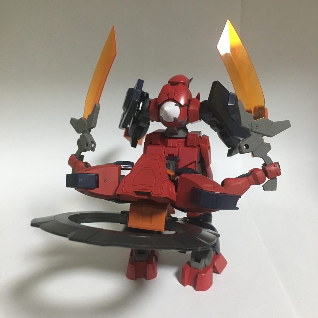 MS形態、背面。