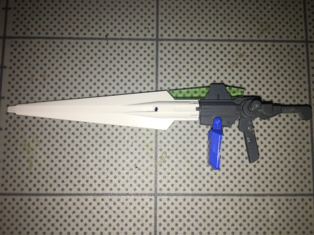 GNソードⅡ、ライフルモード。