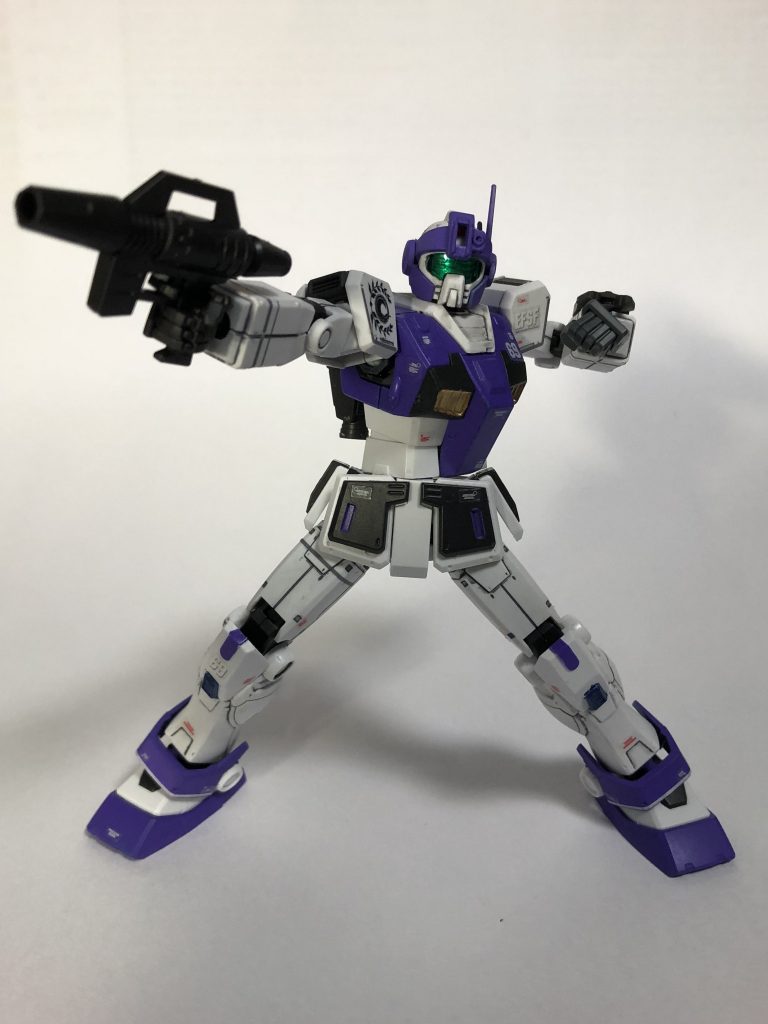 付属する武器の1つ、ビームスプレーガン
GM/GMに付属の物とは別なものです