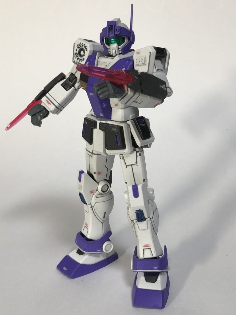 武器その2 ビームダガー
腕に装備されている状態でもビーム刃取り付けできます