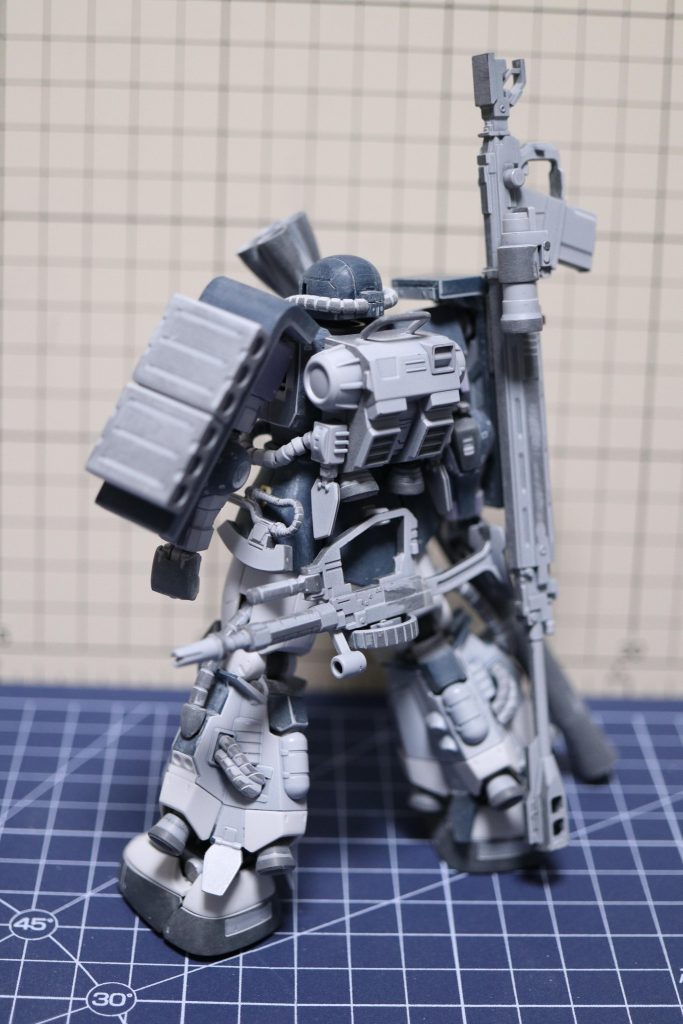 HG 高機動型ザクⅡ 黒い三連星 ガイア機 Ver.THE ORIGIN–3枚目/制作者：nao