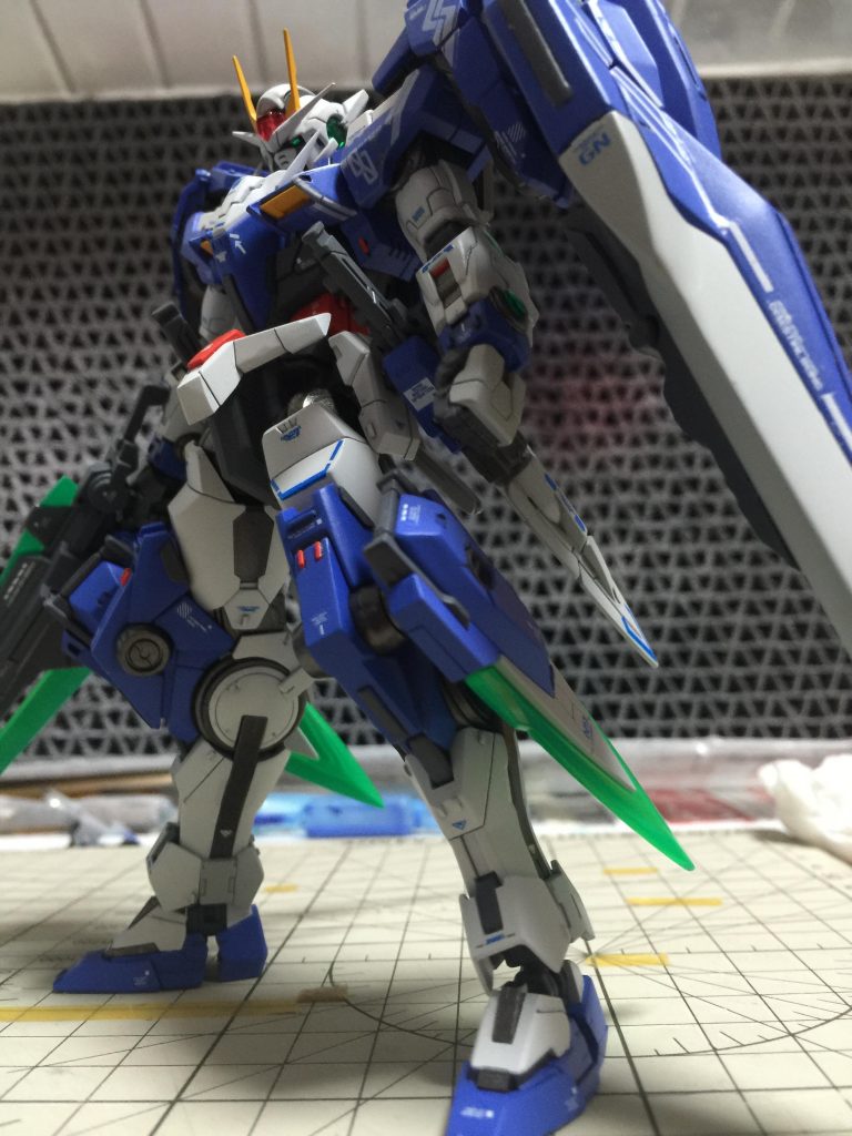 完成後作業台で撮った煽りです、完成後も撮ればよかった…