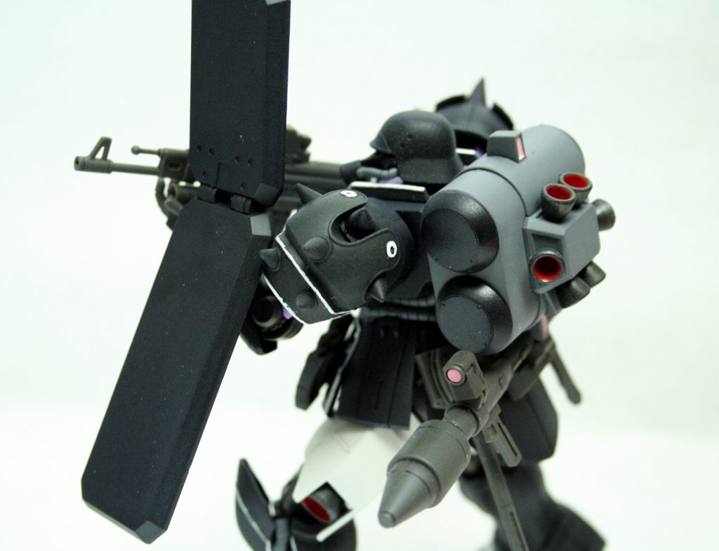 HGUC 1/144 ギラ・ズール　黒い三連星カラー–2枚目/制作者：@hou_sou_shi