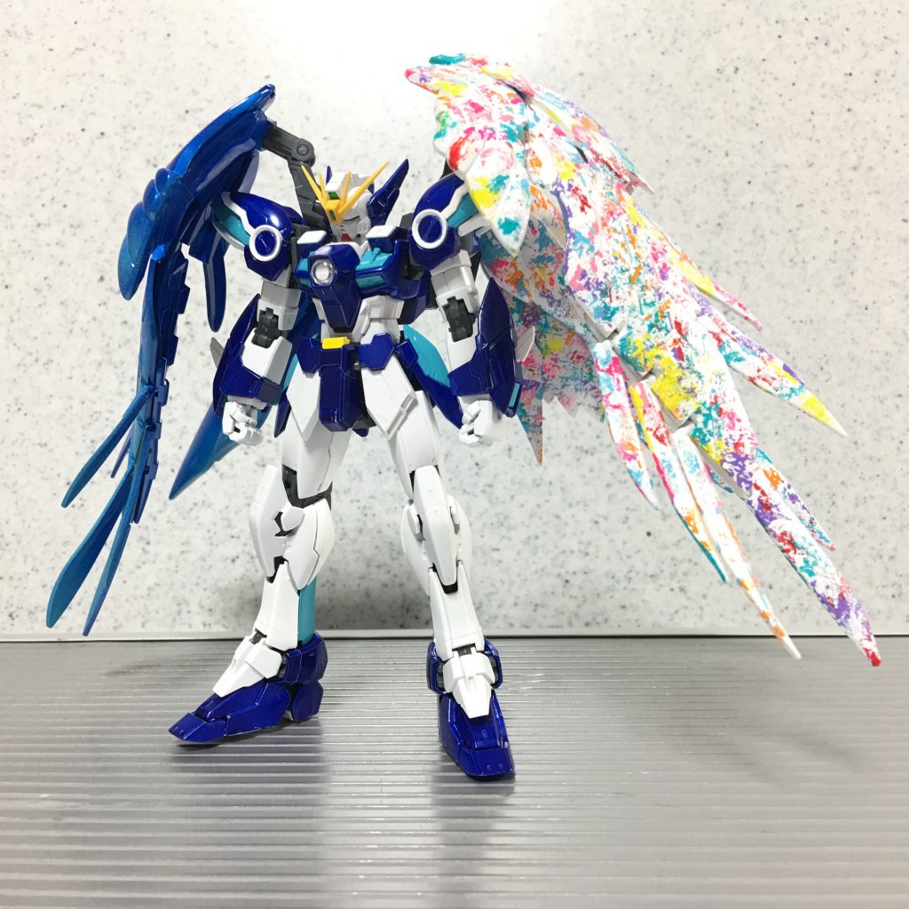 WING GUNDAM ZERO Aqours（ウイングガンダムゼロ・アクア）～”未来の僕らは知ってるよ” より着想～–7枚目/制作者：アトリエ コメットハート