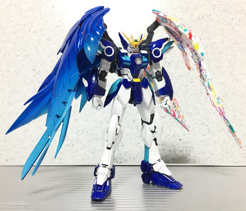 WING GUNDAM ZERO Aqours（ウイングガンダムゼロ・アクア）～”未来の僕らは知ってるよ” より着想～–6枚目/制作者：アトリエ コメットハート
