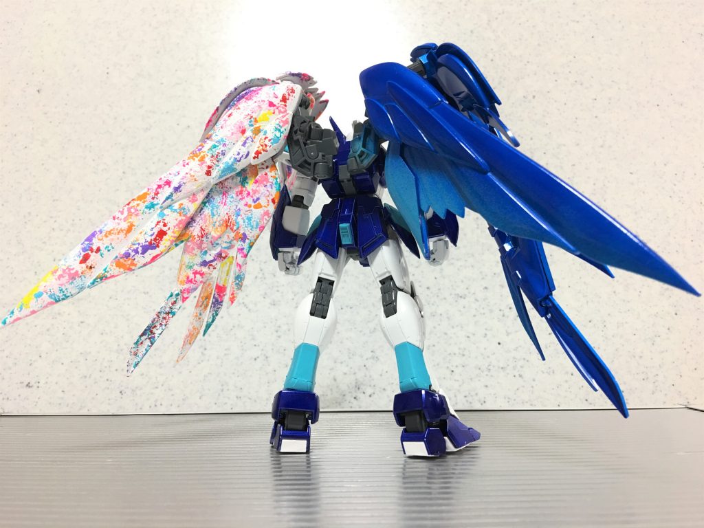 WING GUNDAM ZERO Aqours（ウイングガンダムゼロ・アクア）～”未来の僕らは知ってるよ” より着想～–4枚目/制作者：アトリエ コメットハート
