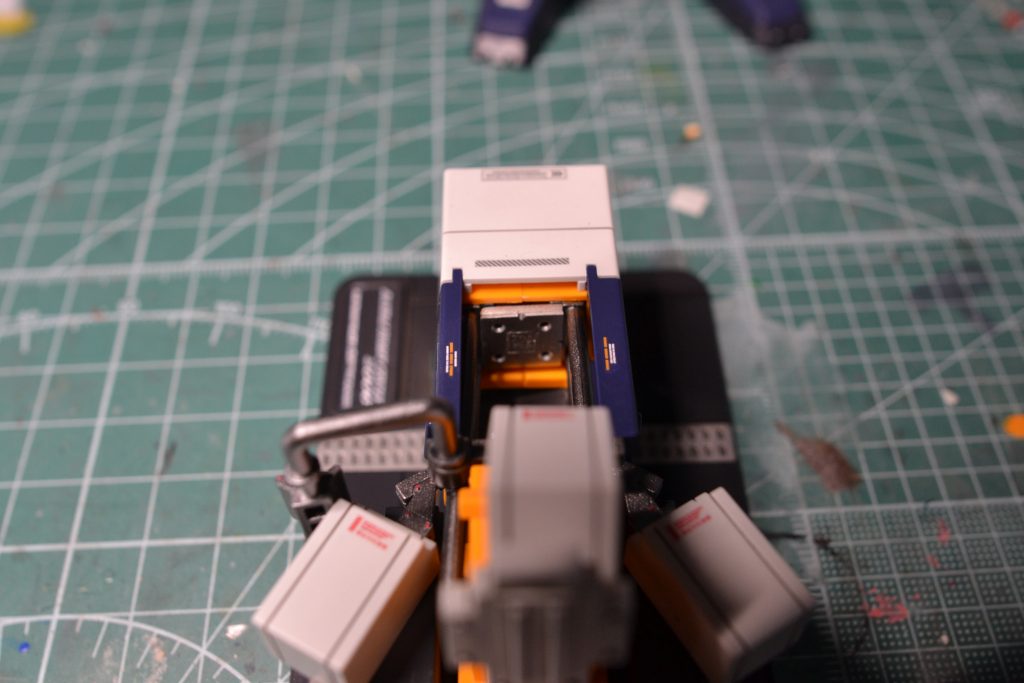 小さいながら、金型も再現されています。