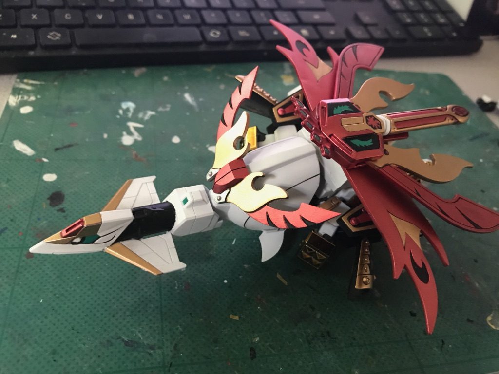 変形機能も追加して飛行形態になれます