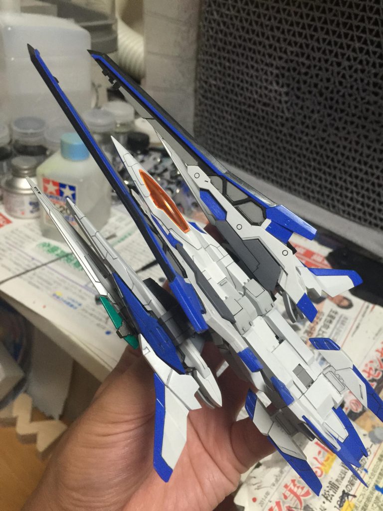 製作中でのザンライザー単体、バスターソード3は逆につけていますのである意味貴重ですｗ