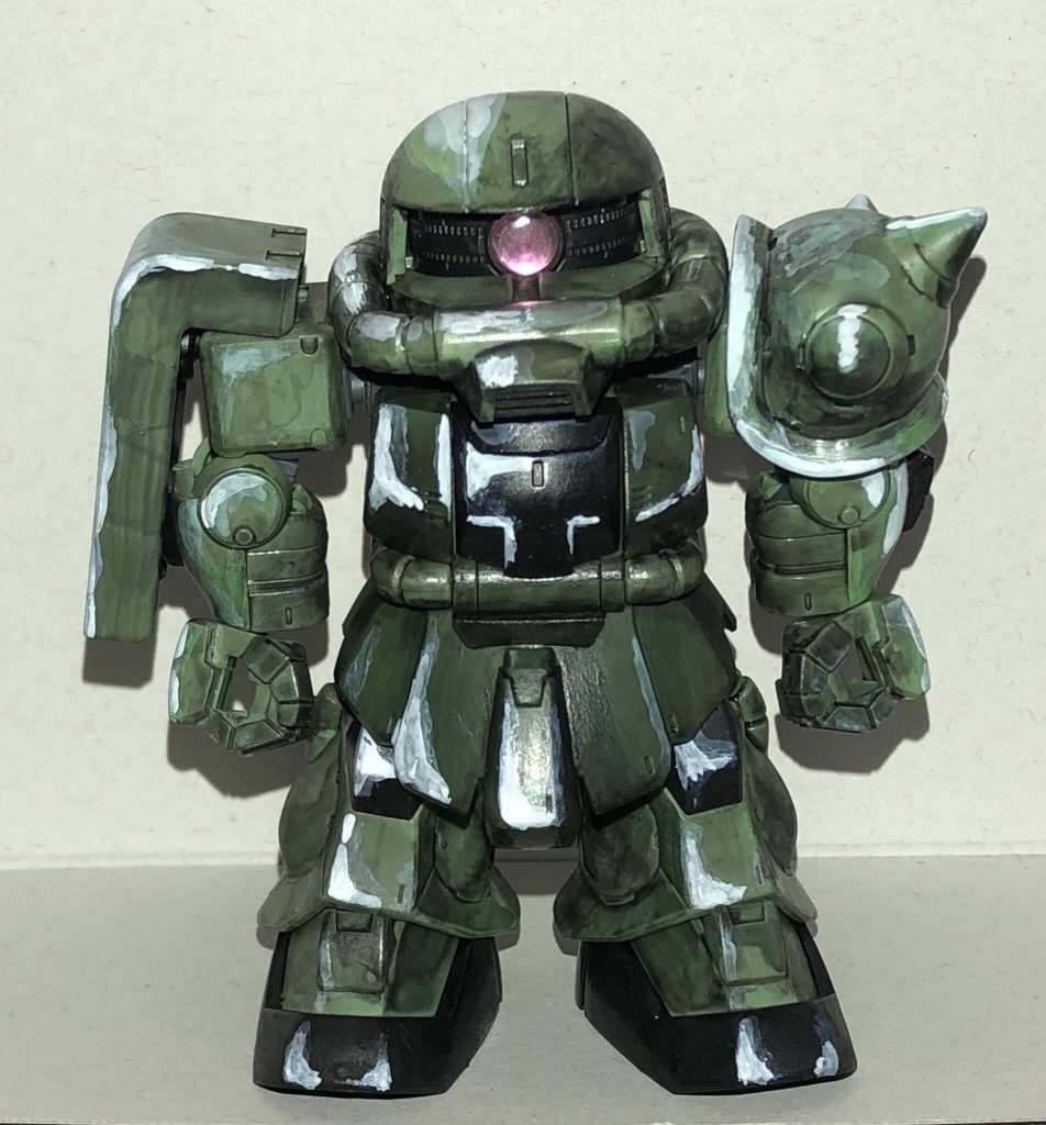 CSフレームの関係上、上半身がちょっとボリューム不足感ありますね…