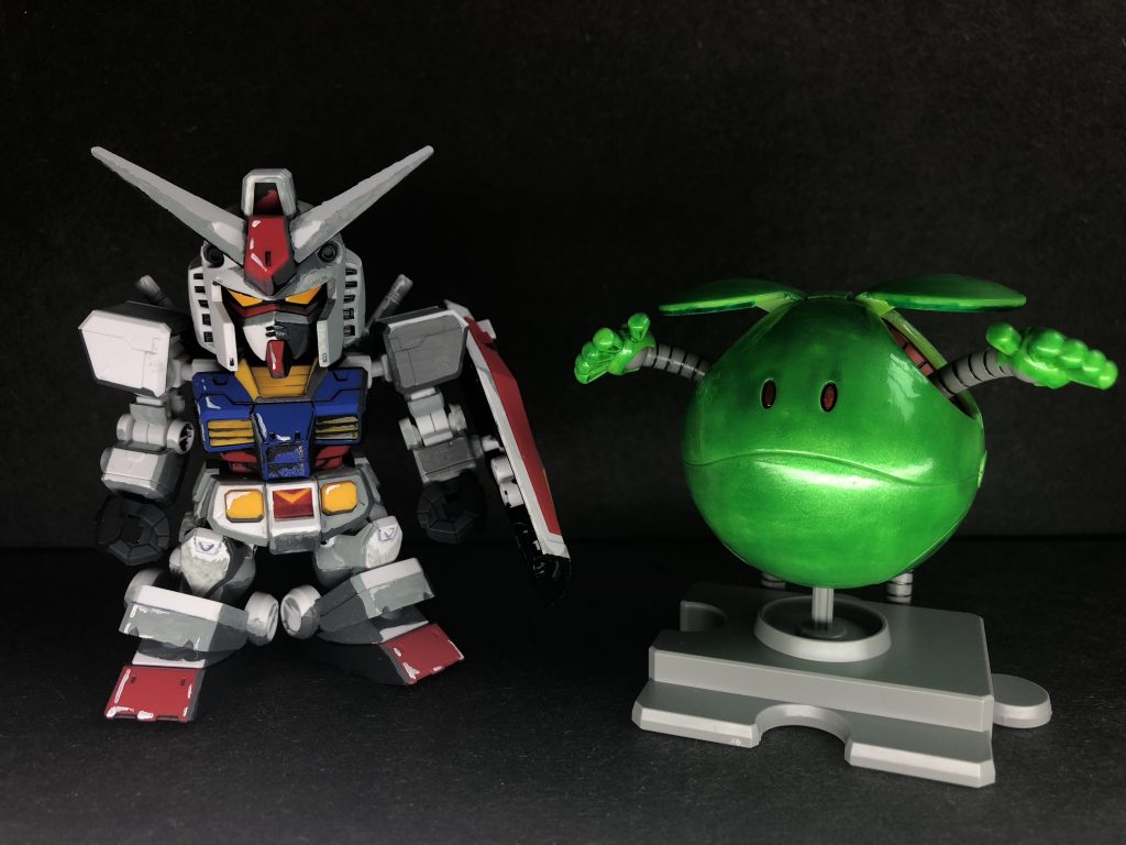 つるつるのハロと一緒に