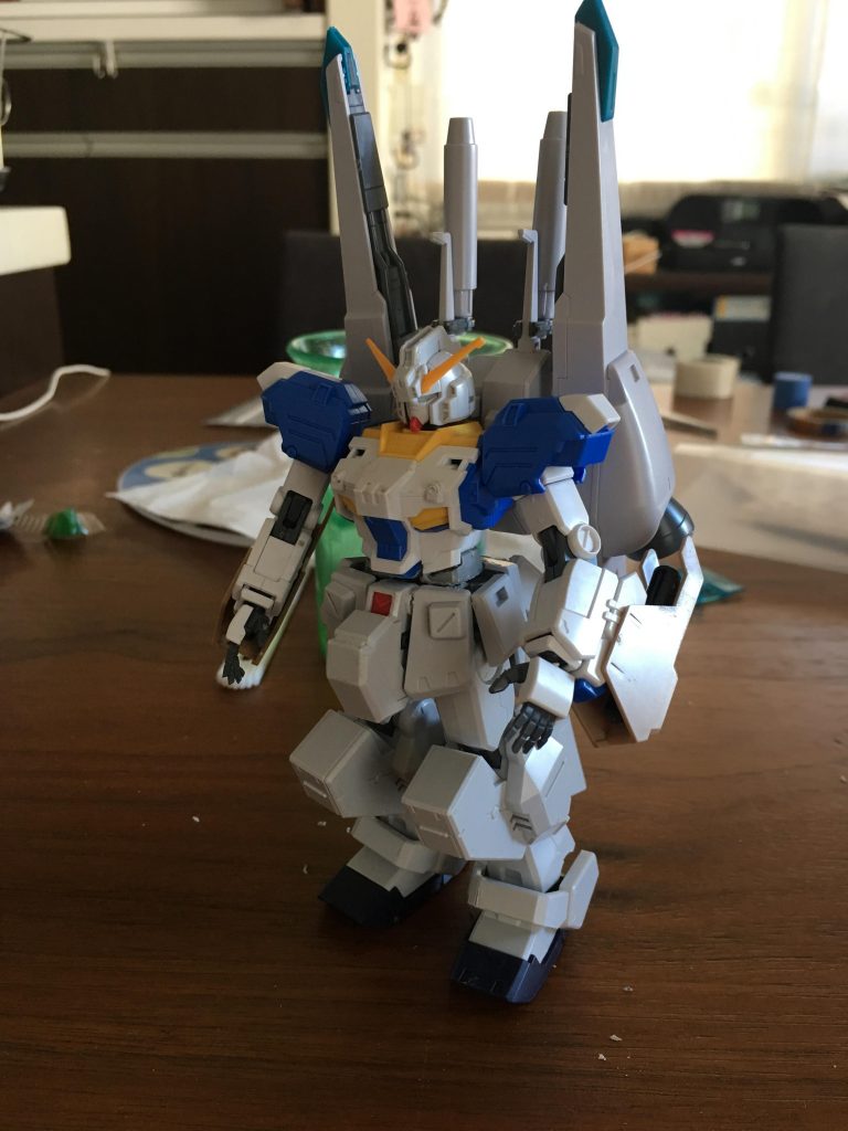 バックパックをシルヴァバレトに換装