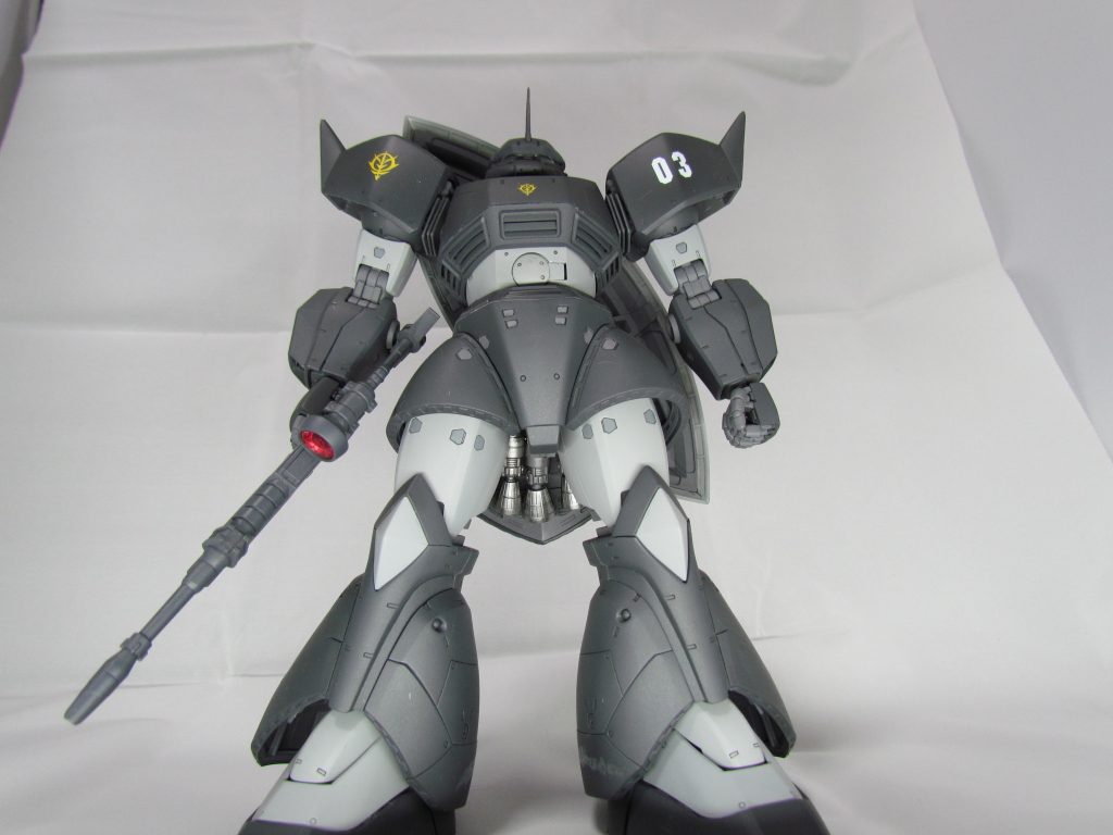 ノーマルのゲルググにも制作しています。