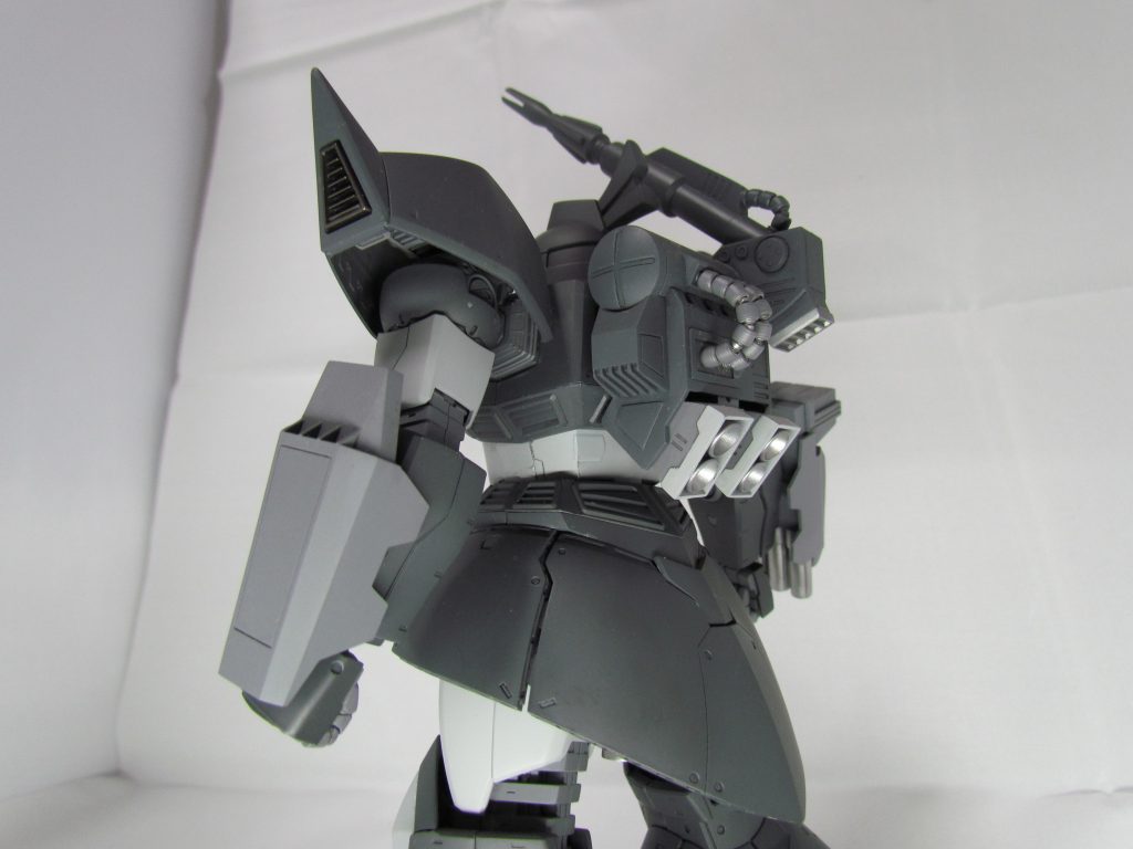 キャノンパックのパイプ部が寂しかったのでMSパイプに交換しました。