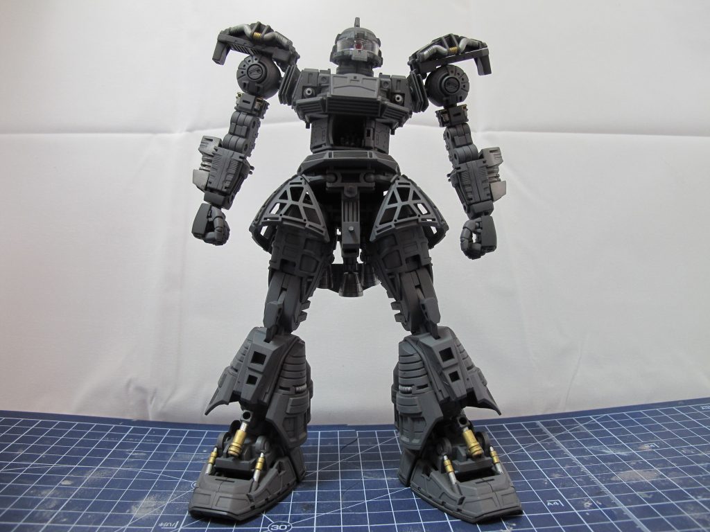 フレームは組んでしまうとほとんど見えないですが、シリンダーなどを中心にワンポイントを加えています。