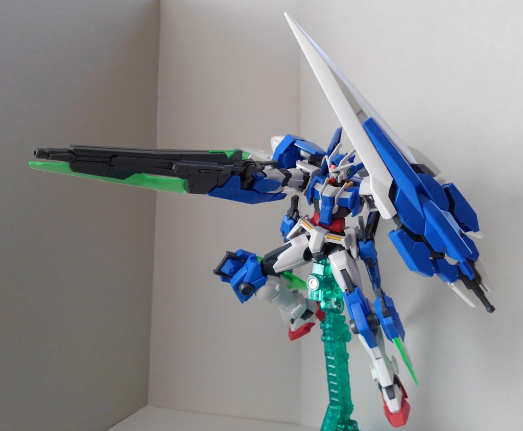 GNソードⅡブラスター+GNバスターソードⅡシールドモード
「ブラスターならどれだけ遠くたって!」