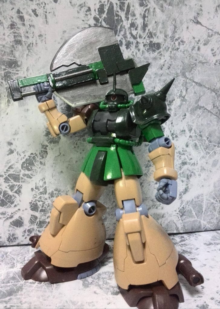 プラ板から制作した武器
ドワーフアックス
(スラッシュアックスもどき)