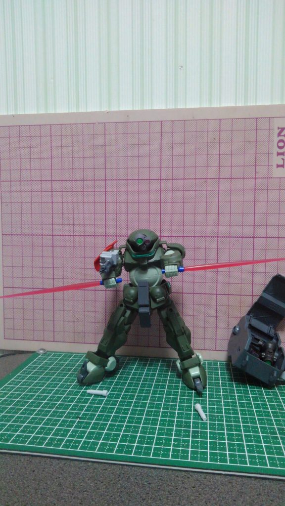 そしてまたビームサーベルを落としても謎の操作スキルで(ry