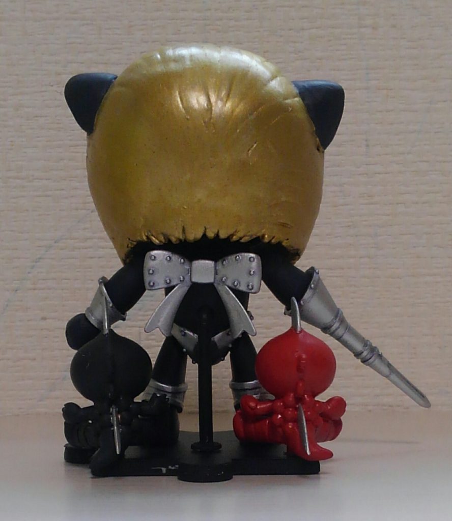 後ろから。シリーズのお約束としてリボンは必ず付けてます。(余るともったいないので)