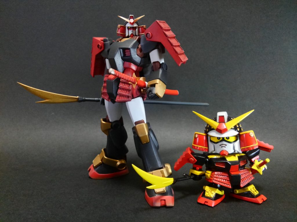 自分にとってプラモ狂四郎がプラモ好きの原点なので劇中バージョンと。