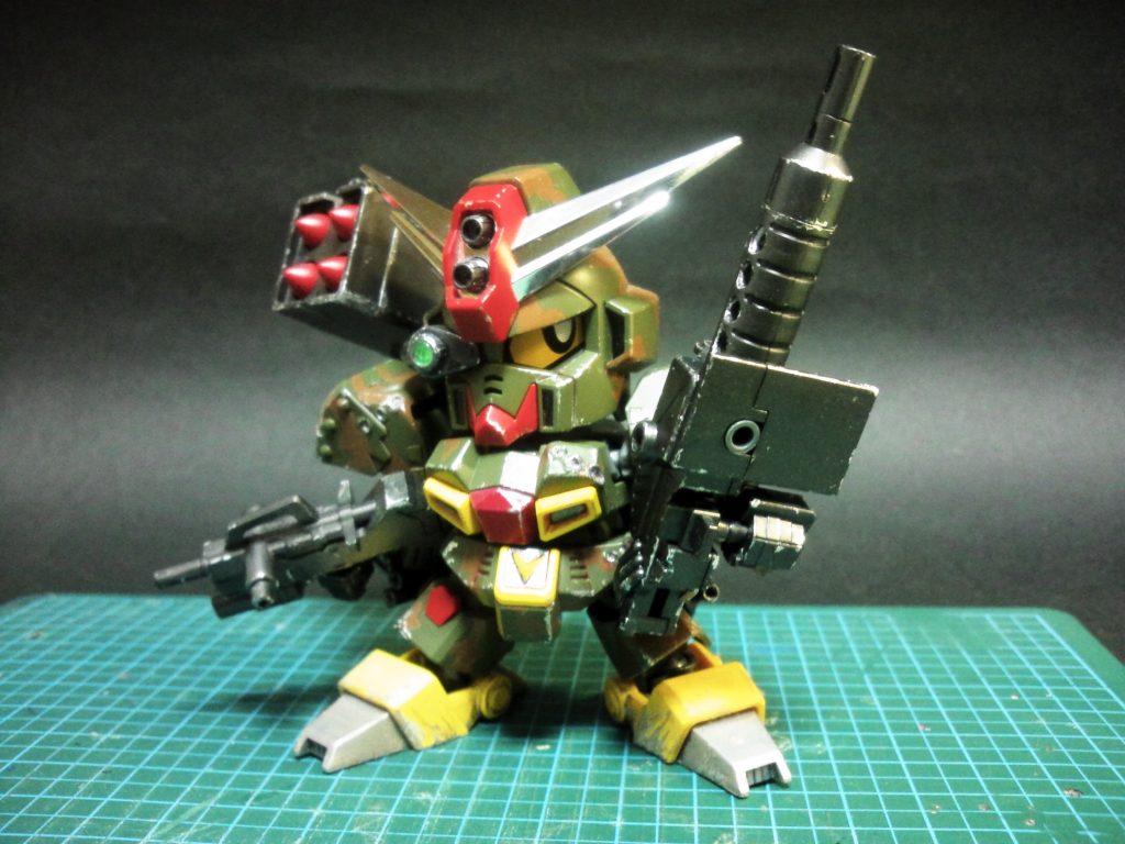 【過去作】レジェンドBB コマンドガンダム 迷彩ver.–4枚目/制作者：あるとん