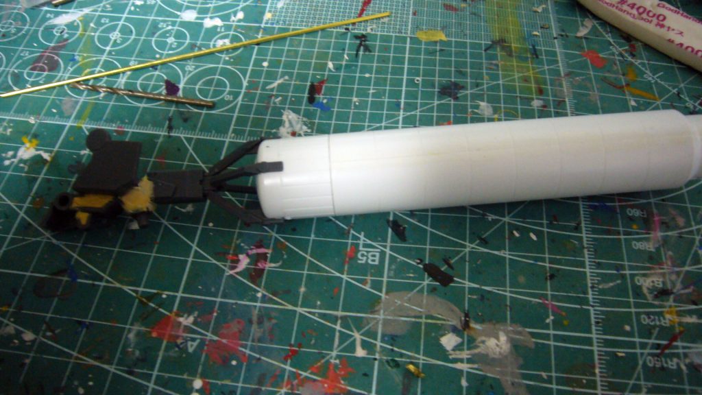 ウェイブライダー時にはフルコーンのプロペラントブースターつけられます。