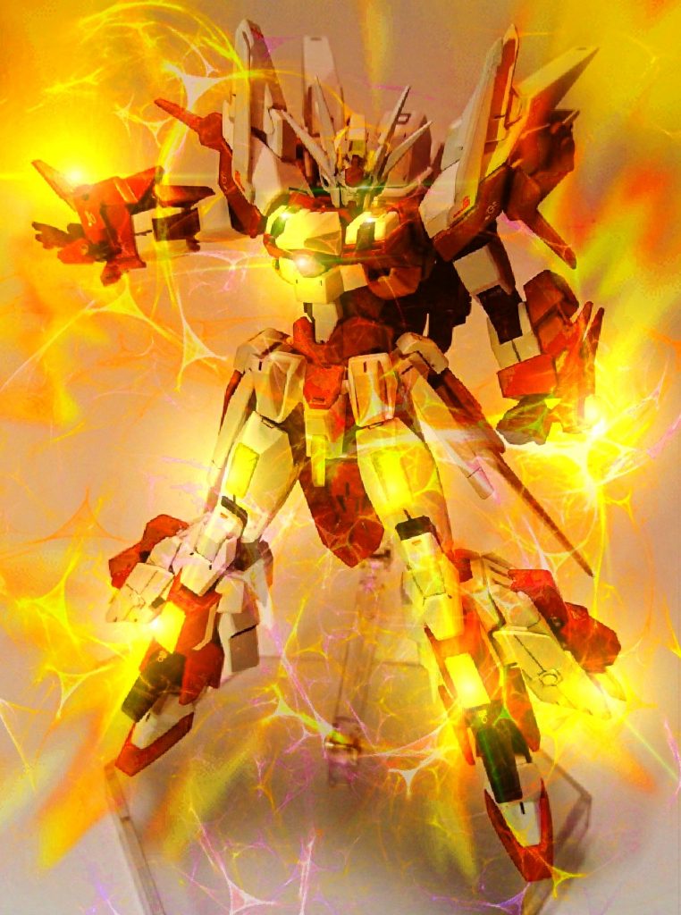 *Xバーストモード*
リミッターを解除し3分間だけ機体出力を限界まで高めるモード。
発動後は出力ダウンに加え、上記「EXEシステム」が機能しなくなる。