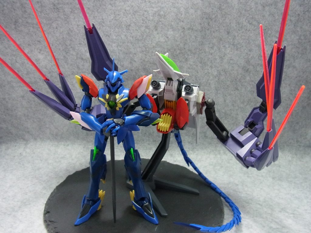 ワイバーンブースターと。
なんかイエーイとか煽ってる感じでかわいい。