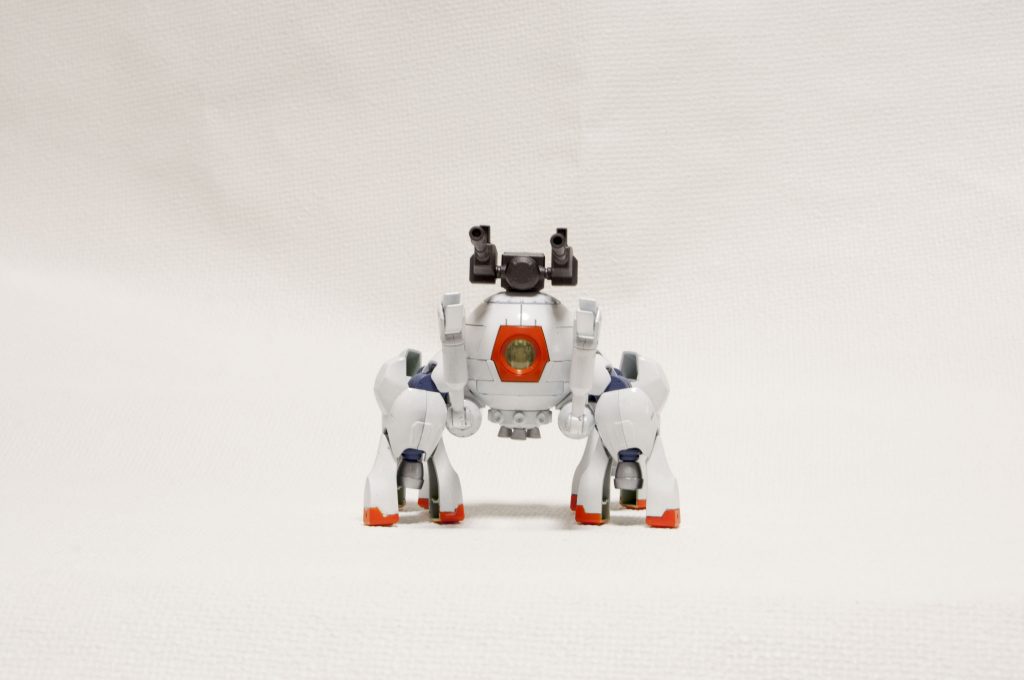 基本形態。
ソードもランチャーも装備していない状態。