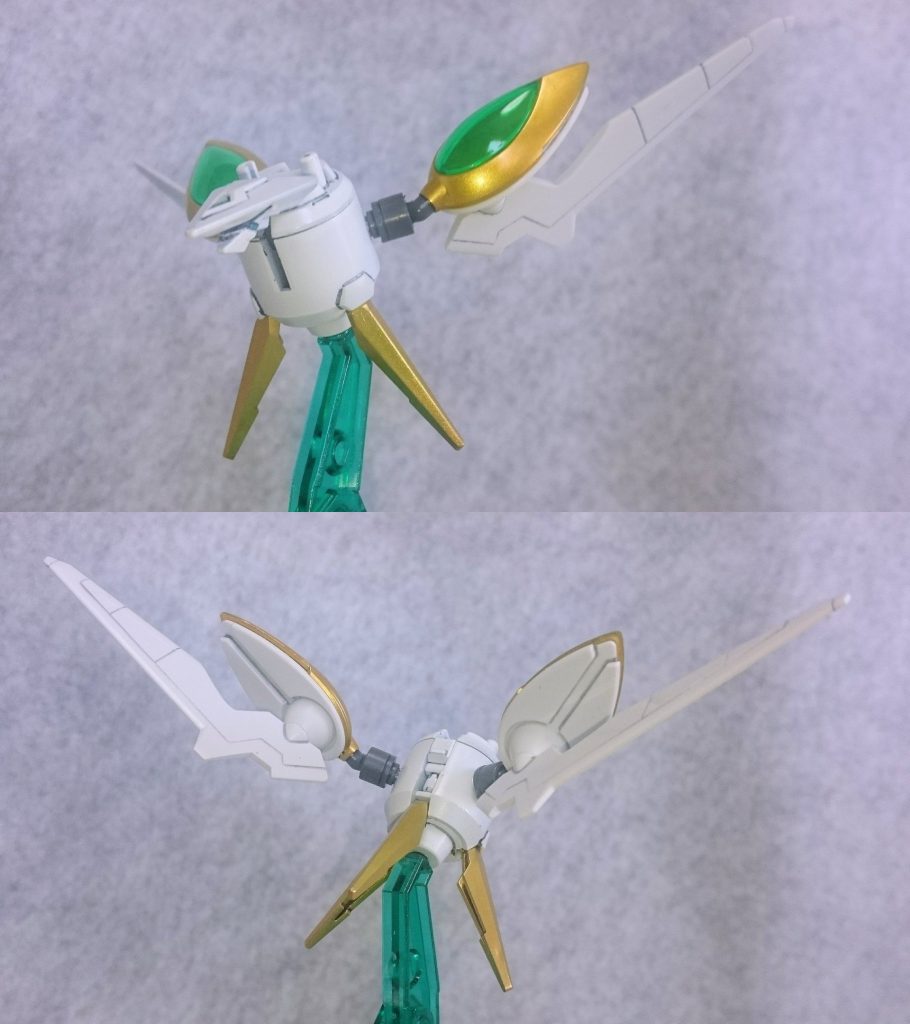 バックパックのダークマターブースター
これだけでもGNドライブ3基搭載していたり