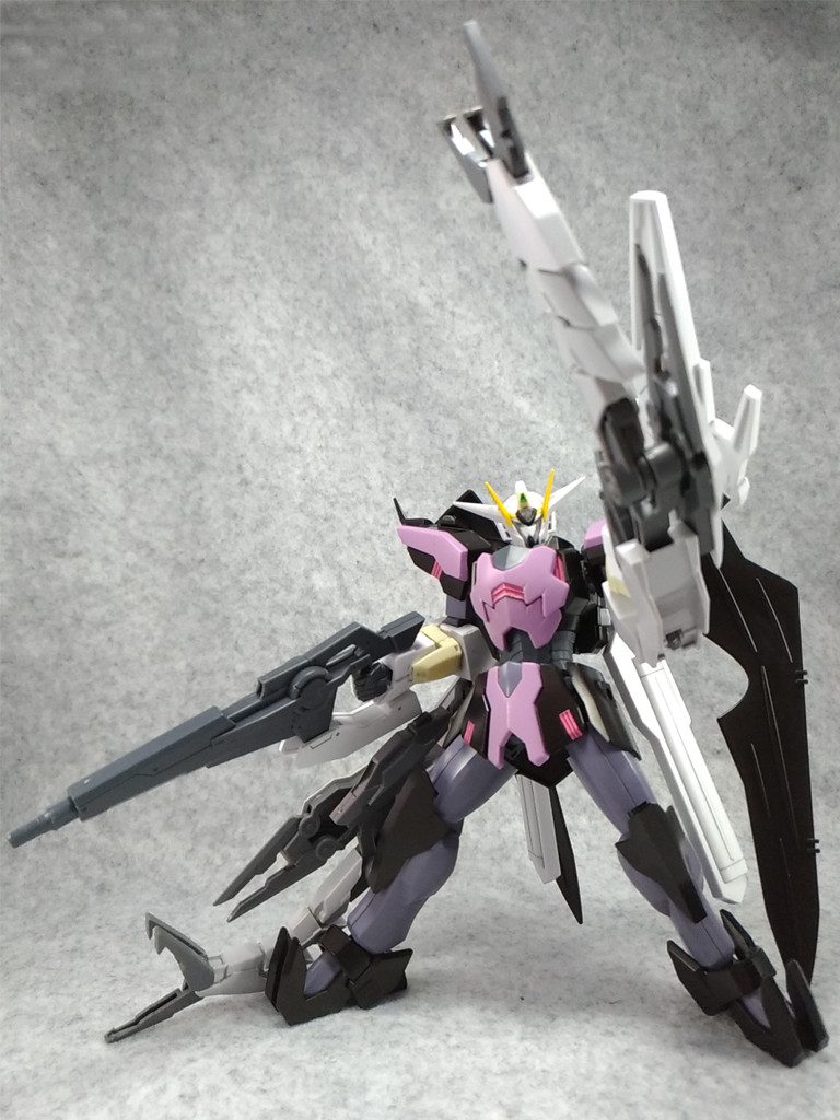 アーム伸ばして