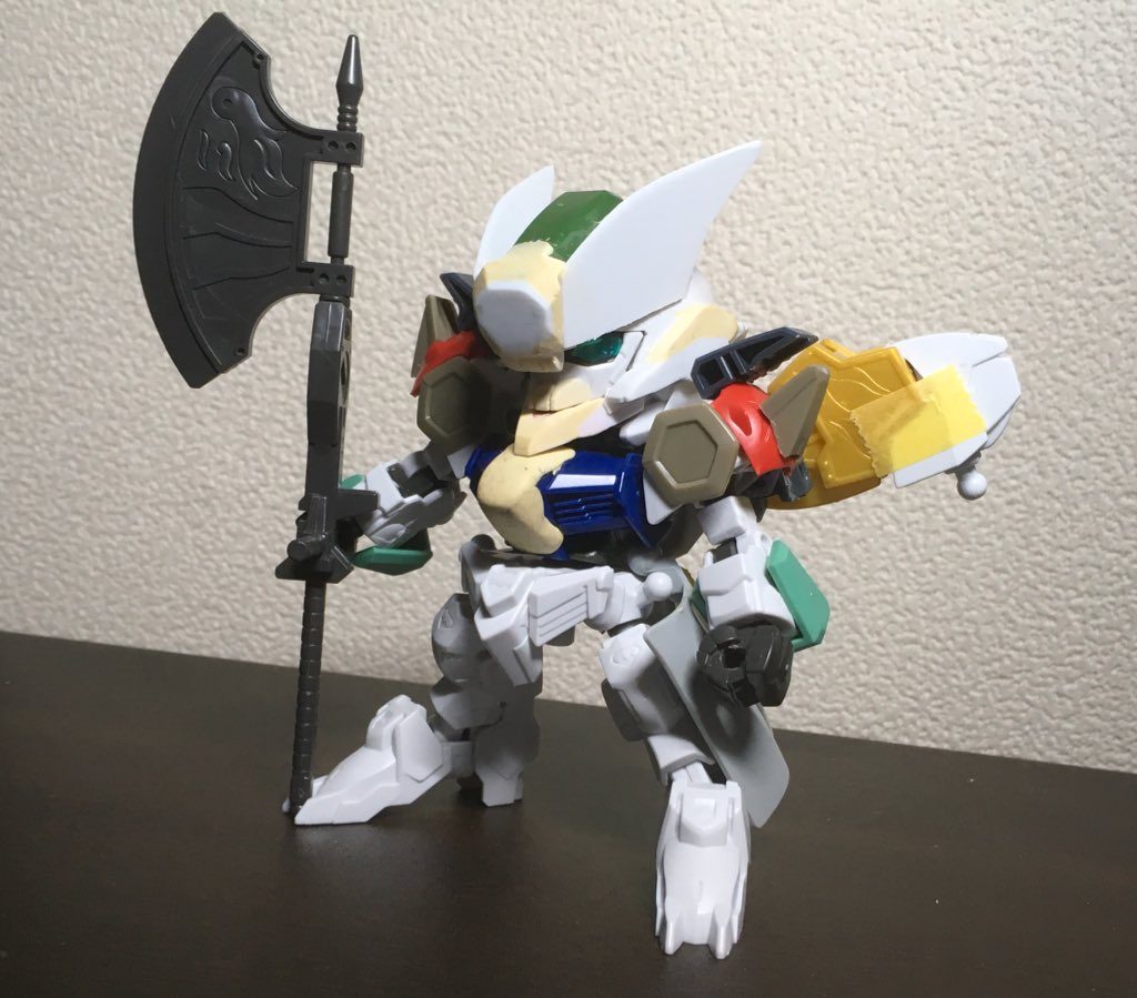 作り始めの頃。
元がルプスであることがわかりやすい。