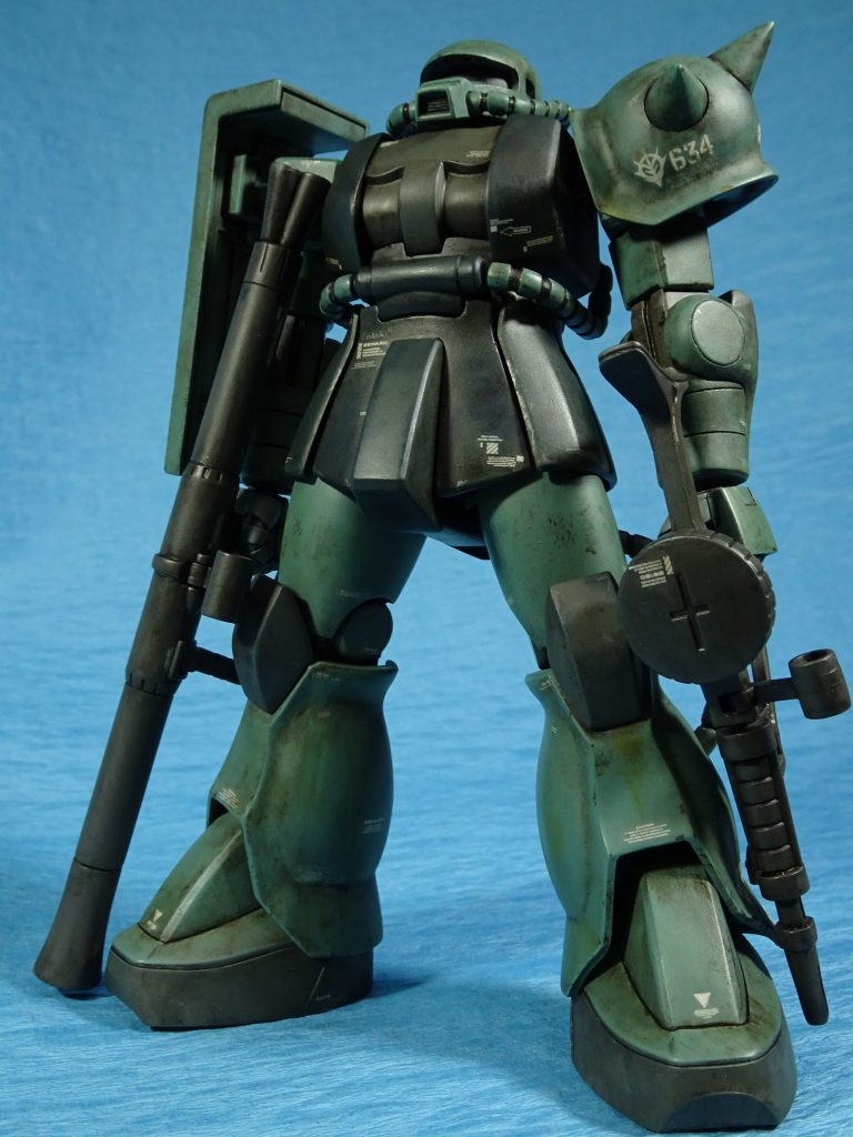 HGUC 量産型ザク–2枚目/制作者：Atz